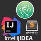 Atom-(IDE),-IntelliJ-Idea,-Sublime-Text
